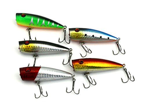 Esca Da Pesca Topwater Whopper Popper Galleggiante Wobbler 12g A On