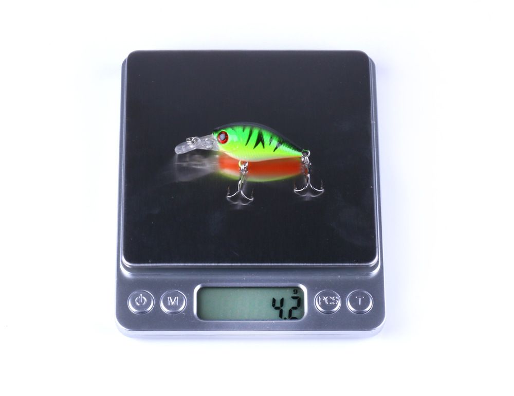 LENPABY 6pcs/lot Toad Soft Plastic Fishing Lures Hollow Body Topwater Frog Bass  Bait 4cm/1.57/6g