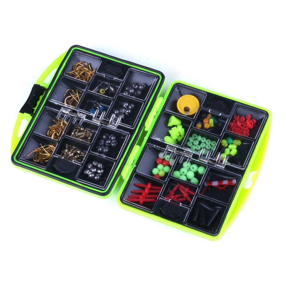 box fishing accessories Rig | Travel Fishing Tackle Box sturdy latches Kayak Tool & Tackle Holder