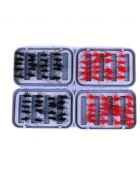 LENPABY 48g 40PCS  Trout Fly Fishing Flies Collection fishing jigs