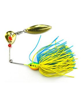 LENPABY 5 pcs lures Fishing Hard Spinner Lure Spinnerbait Buzz Bait Jig Spoon Bait Pike Bass 16.3g/0.57oz