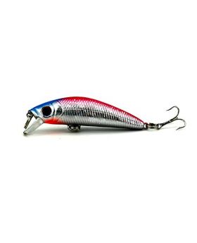LENPABY Pack of 8 Hard Plastic Minnow Fishing Lures Crankbaits Bass Trout Carp Catfish Fishing Baits pesca Tackle 7cm/2.76"/8.1g