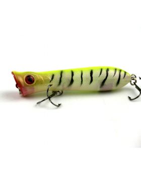 LENPABY 10PCS Artificial Fishing Lures Kit  3D Fishing Eyes Popper Crankbait Vibe Sinking Lure for Bass Trout Walleye Redfish 11G  8CM Surface Topwater Hard Fishing