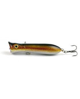 LENPABY 10PCS Popper Floating Lure 11G  8CM Popper Fishing Lures Set   Treble Hooks Fishing Tackle SetSurface Topwater Hard Fishing