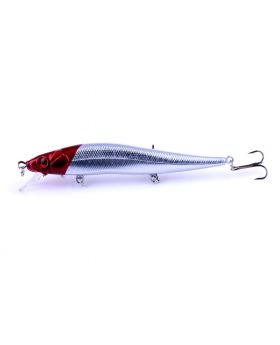 LENPABY 8PCS  Minnow Fishing Lures  Topwater 11.5cm- 13.1G  Fishing Lures Shallow Deep Diving Swimbait Crankbait Fishing