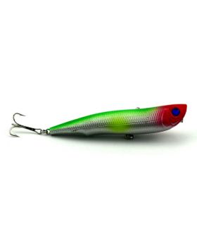 LENPABY 8PCS  15.6G 10CM Popper Floating Lure Artificial Fishing Lures Kit 3D Eyes Hard Popper Lures For Saltwater Freshwater
Surface Topwater Hard Fishing