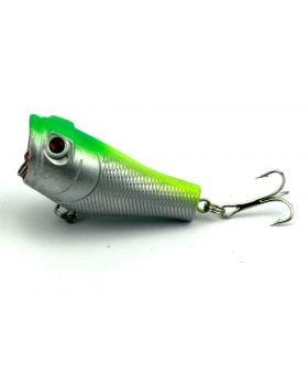 LENPABY 4PCS Popper Floating Lure 7.4G Lure Bait Surface Topwater Hard Fishing Popper Swimbait with Realistic 3D Tridimensional Design
Surface Topwater Hard Fishing
