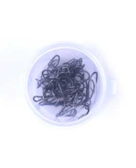 LENPABY 6# fishing jigs 40pcs Fishing Treble Hooks for Saltwater Freshwater High Carbon Steel different Fish Hook